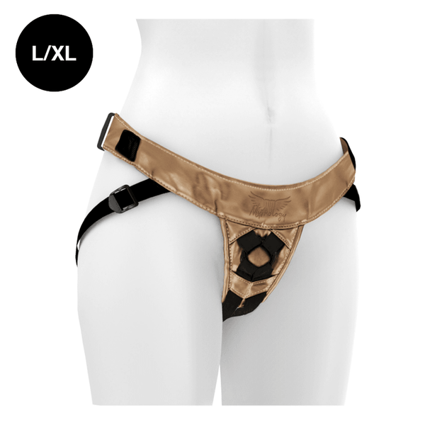 MYTHOLOGY -FANTASY-GESCHIRR - BRONZEGESCHIRR L/XL - INTIM SPACE Online Sexshop