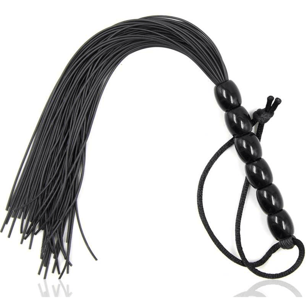 OHMAMA FETISCH GERIPPTER SILIKONGRIFF FLOGGER 22 CM - INTIM SPACE Online Sexshop