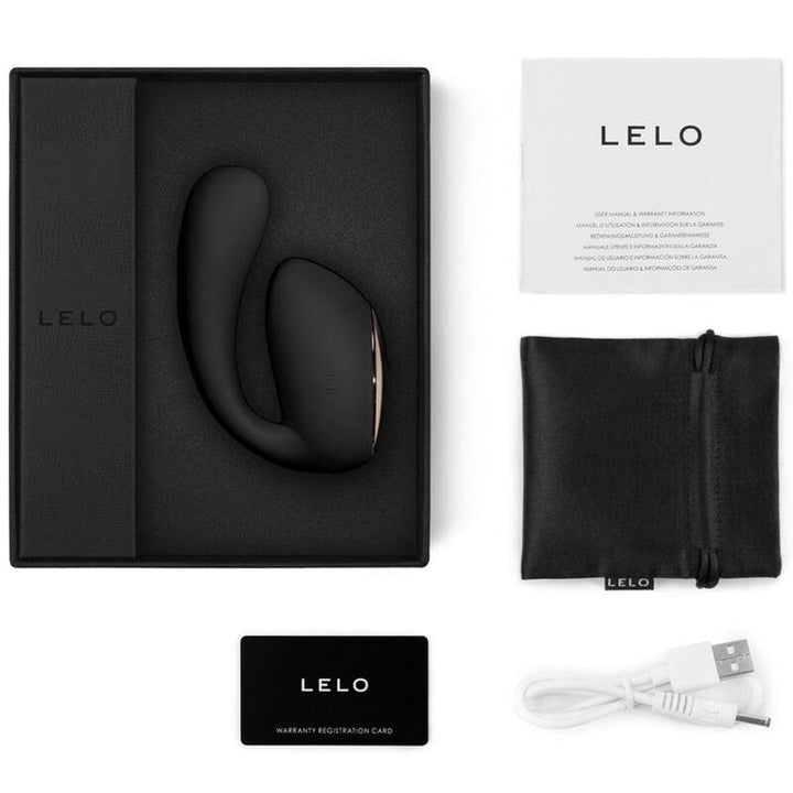 LELO - IDA WAVE COUPLES MASSAGER SCHWARZ - INTIM SPACE Online Sexshop