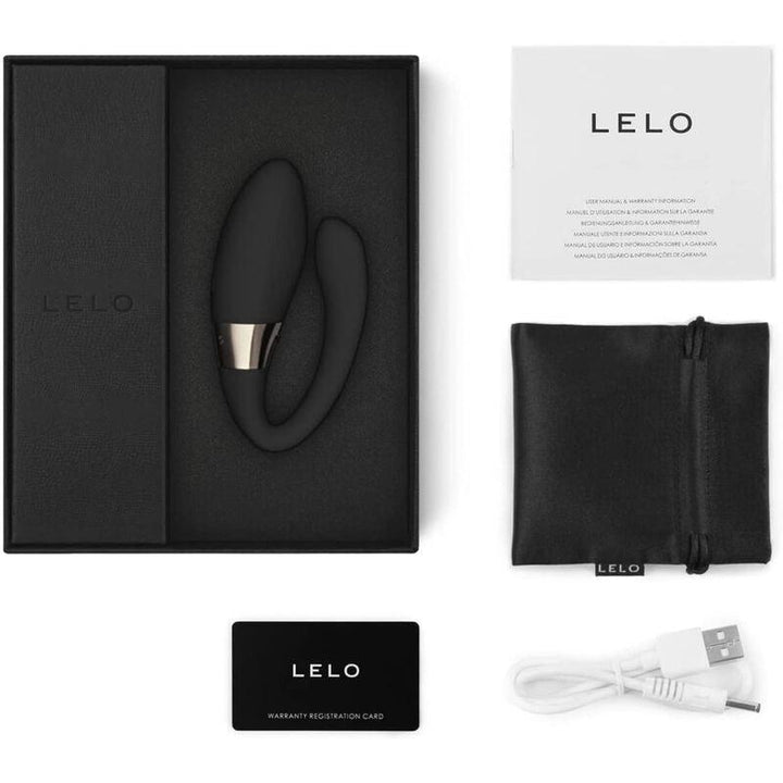 LELO - TIANI HARMONY BLACK COUPLES MASSAGER - INTIM SPACE Online Sexshop