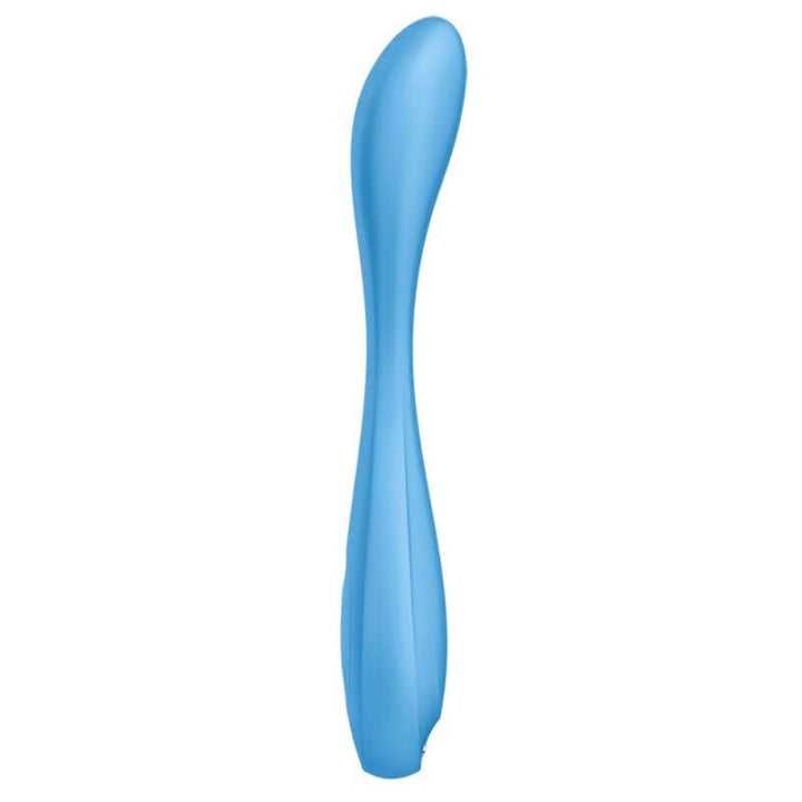 SATISFYER - G-SPOT FLEX 4+ MULTI VIBRATOR APP BLAU - INTIM SPACE Online Sexshop