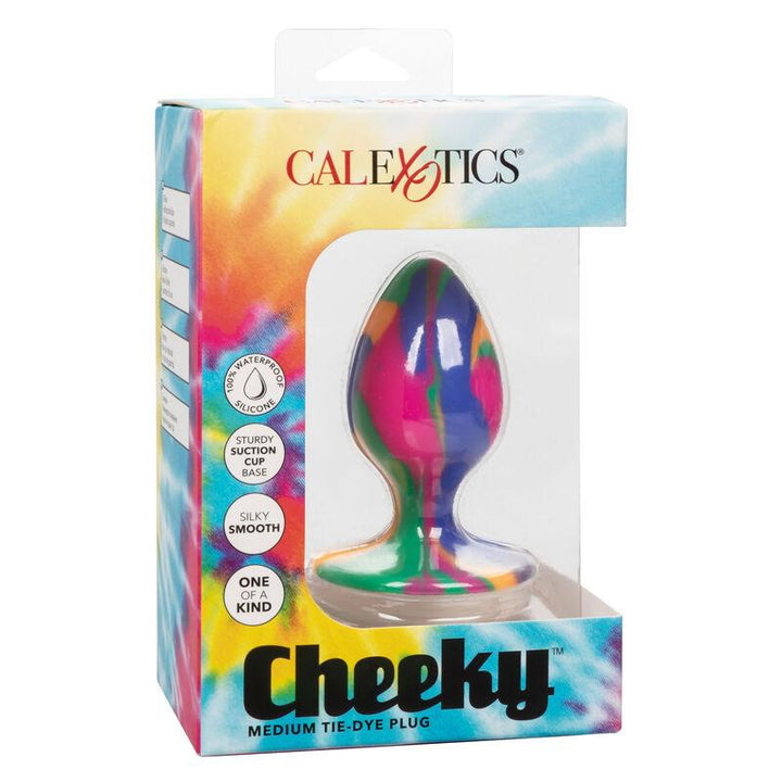 CALEXOTICS - CHEEKY MEDIUM TIE-DYE PLUG ANAL - INTIM SPACE Online Sexshop