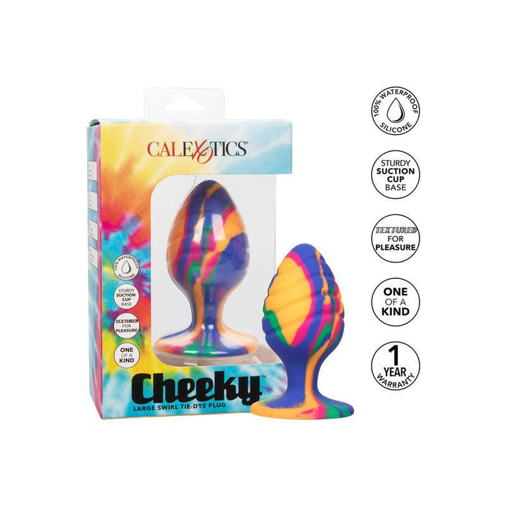 CALEXOTICS - CHEEKY LARGUE SWIRL PLUG ANAL - INTIM SPACE Online Sexshop