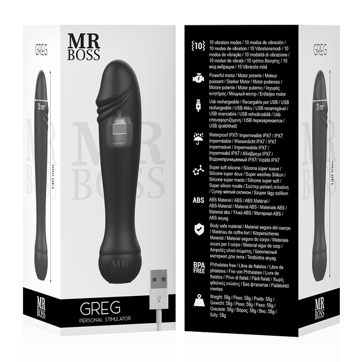 MR BOSS - GREG PERSONAL STIMULATOR - INTIM SPACE Online Sexshop