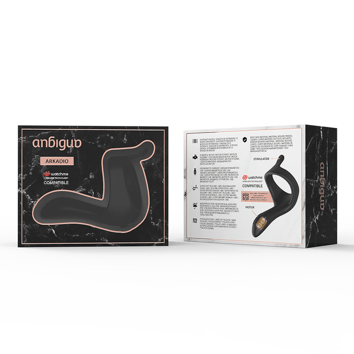 ANBIGUO - ARKADIO DRÜSEN- UND DAMMSTIMULATOR, KOMPATIBEL MIT DER KABELLOSEN WATCHME-TECHNOLOGIE - INTIM SPACE Online Sexshop