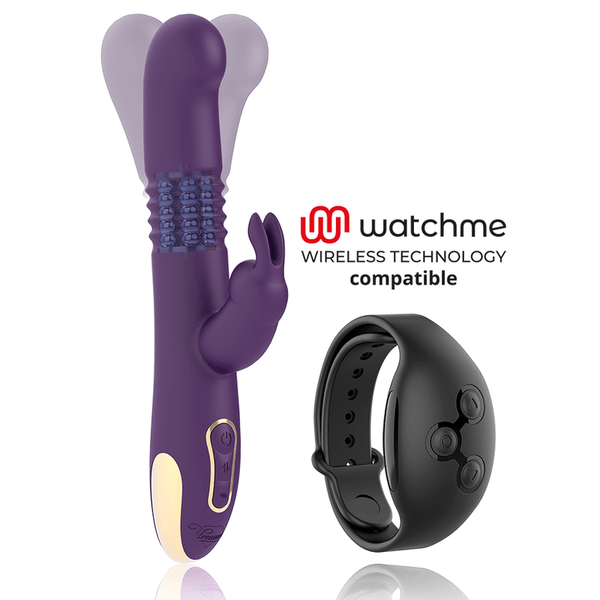 TREASURE - BASTIAN RABBIT UP - DOWN, ROTATOR - VIBRATOR KOMPATIBEL MIT WATCHME WIRELESS TECHNOLOGY - INTIM SPACE Online Sexshop