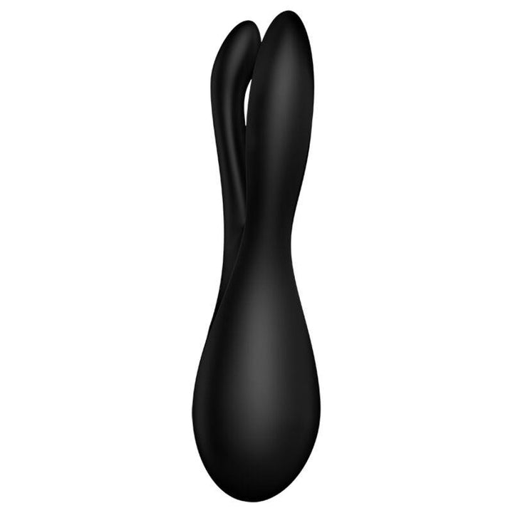 SATISFYER - THREESOME - VIBRATOR SCHWARZ - INTIM SPACE Online Sexshop