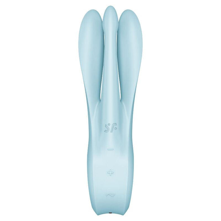 SATISFYER - THREESOME - VIBRATOR BLAU - INTIM SPACE Online Sexshop