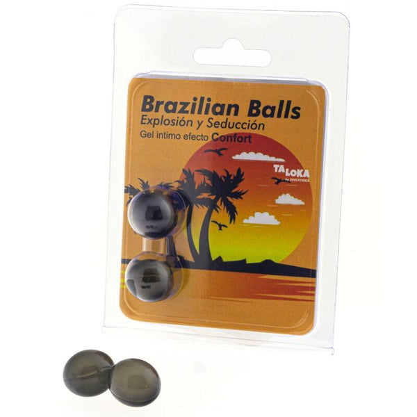 TALOKA - 2 BRASILIANISCHE BLLE, KOMFORT-EFFEKT, AUFREGENDES GEL - INTIM SPACE Online Sexshop