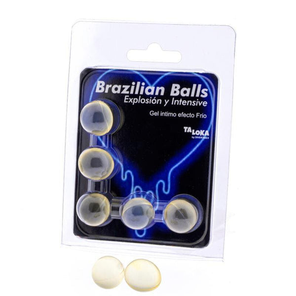 TALOKA - 5 BRASILIANISCHE BLLE, AUFREGENDES GEL MIT KLTE- UND VIBRATIONSEFFEKT - INTIM SPACE Online Sexshop