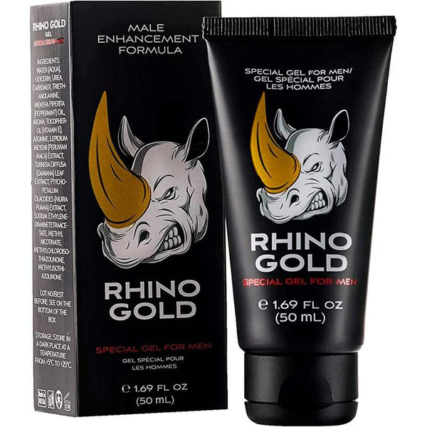 RHINO GOLD - SPEZIALGEL FÜR MÄNNER 50 ML - INTIM SPACE Online Sexshop