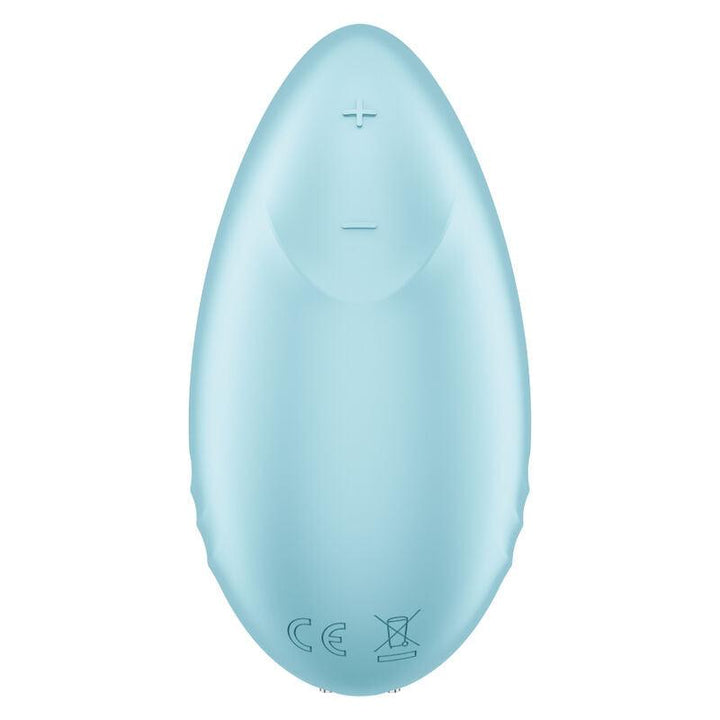 SATISFYER - TROPICAL TIP AUFLEGVIBRATOR BLAU - INTIM SPACE Online Sexshop