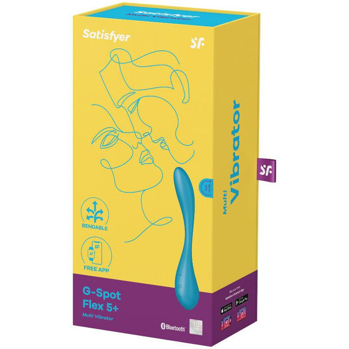 SATISFYER - G-SPOT FLEX - MULTIVIBRATOR BLAU - INTIM SPACE Online Sexshop