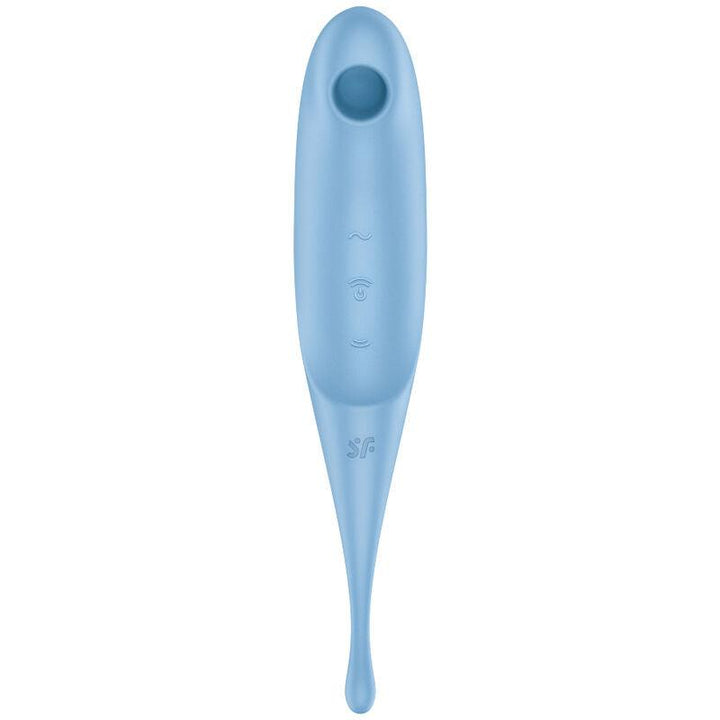 SATISFYER - TWIRLING PRO AIR PULSE STIMULATOR - VIBRATOR BLAU - INTIM SPACE Online Sexshop