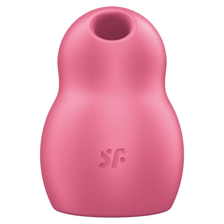 SATISFYER - PRO TO GO - DOPPELTER LUFTPULSSTIMULATOR - VIBRATOR ROT - INTIM SPACE Online Sexshop