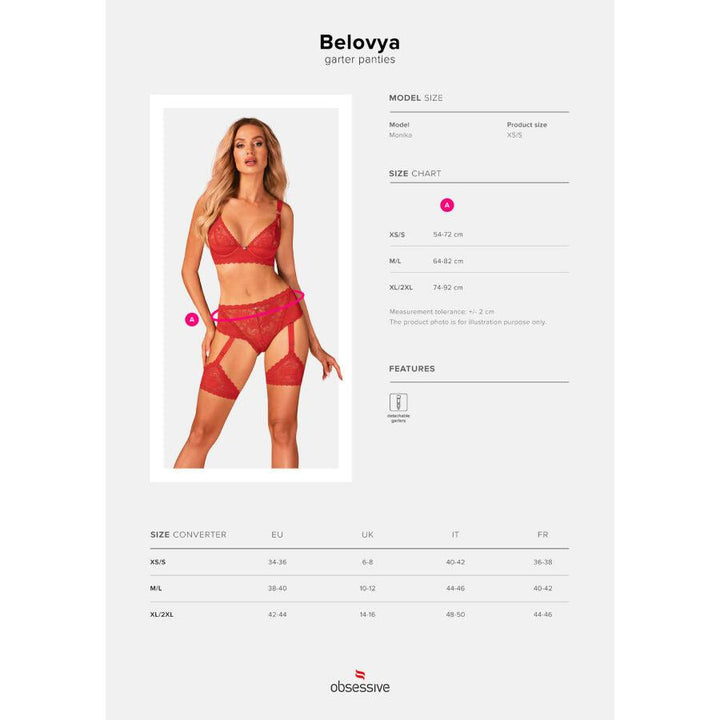 OBSESSIVE - BELOVYA LIGUERO XS/S - INTIM SPACE Online Sexshop