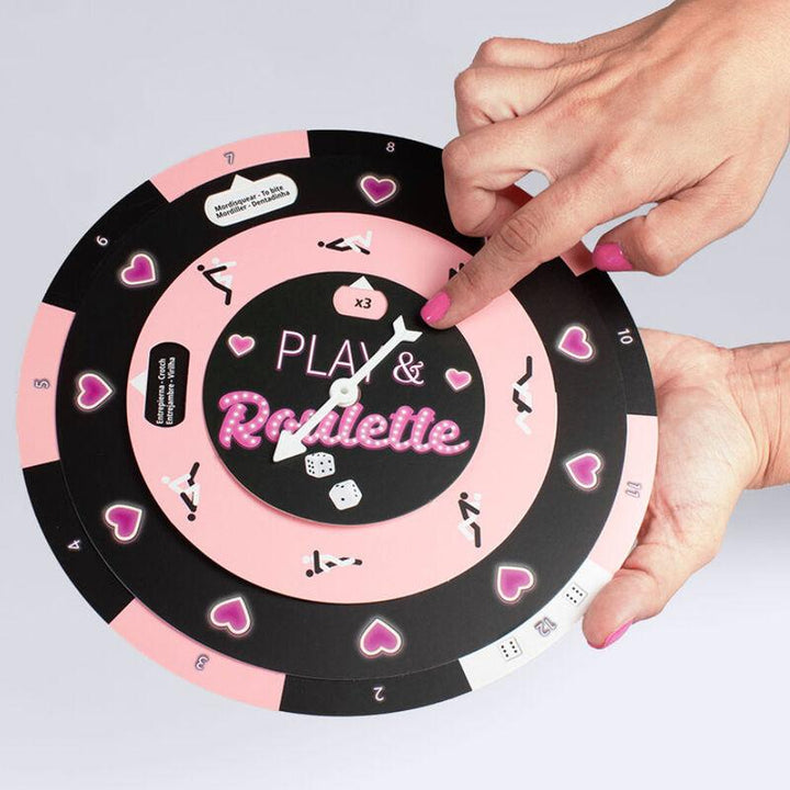 SECRETPLAY - SPIELEN - ROULETTE WÜRFEL- - ROULETTESPIEL (ES/PT/EN/FR) - INTIM SPACE Online Sexshop