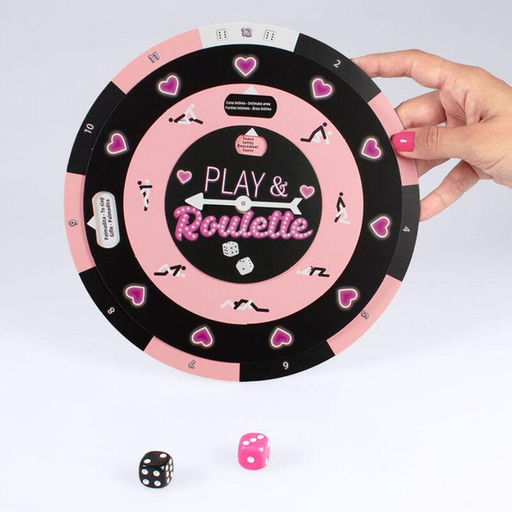 SECRETPLAY - SPIELEN - ROULETTE WÜRFEL- - ROULETTESPIEL (ES/PT/EN/FR) - INTIM SPACE Online Sexshop