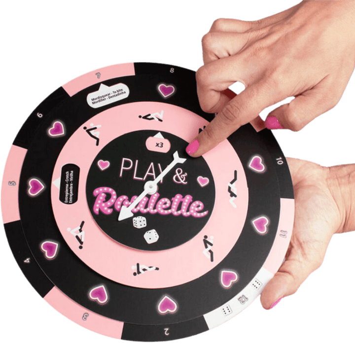 SECRETPLAY - SPIELEN - ROULETTE WÜRFEL- - ROULETTESPIEL (ES/PT/EN/FR) - INTIM SPACE Online Sexshop