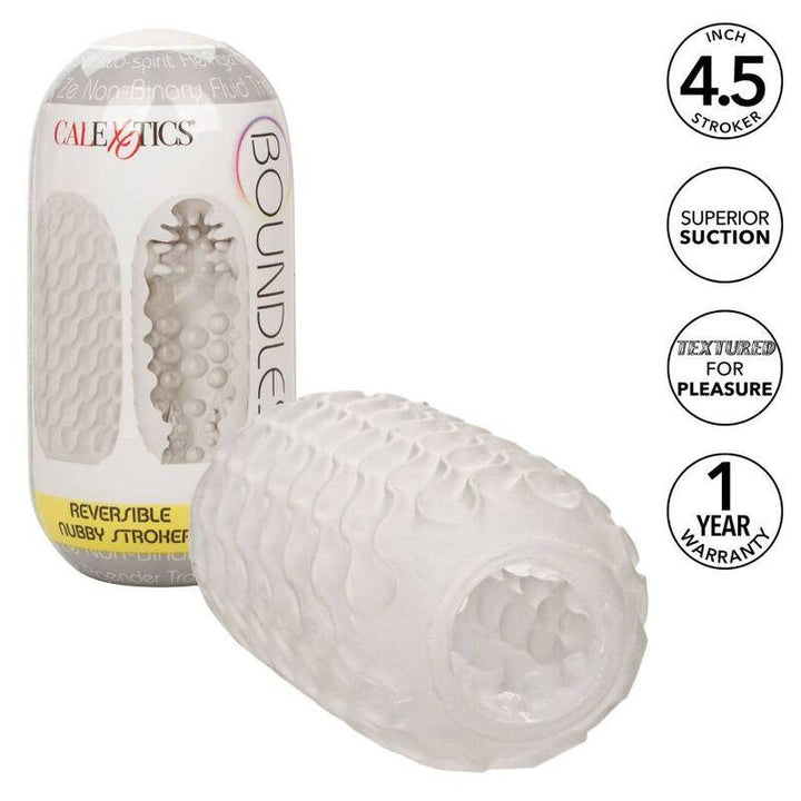 CALEXOTICS - REVERSIBLE NUBBY STROKER - INTIM SPACE Online Sexshop