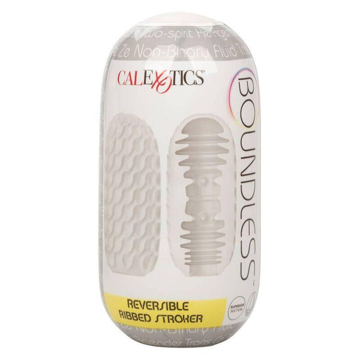 CALEXOTICS - REVERSIBLE RIBBED STROKER - INTIM SPACE Online Sexshop