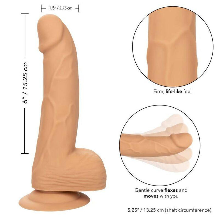 CALEXOTICS - SILIKON-NIETEN 15.24 CM HAUT - INTIM SPACE Online Sexshop