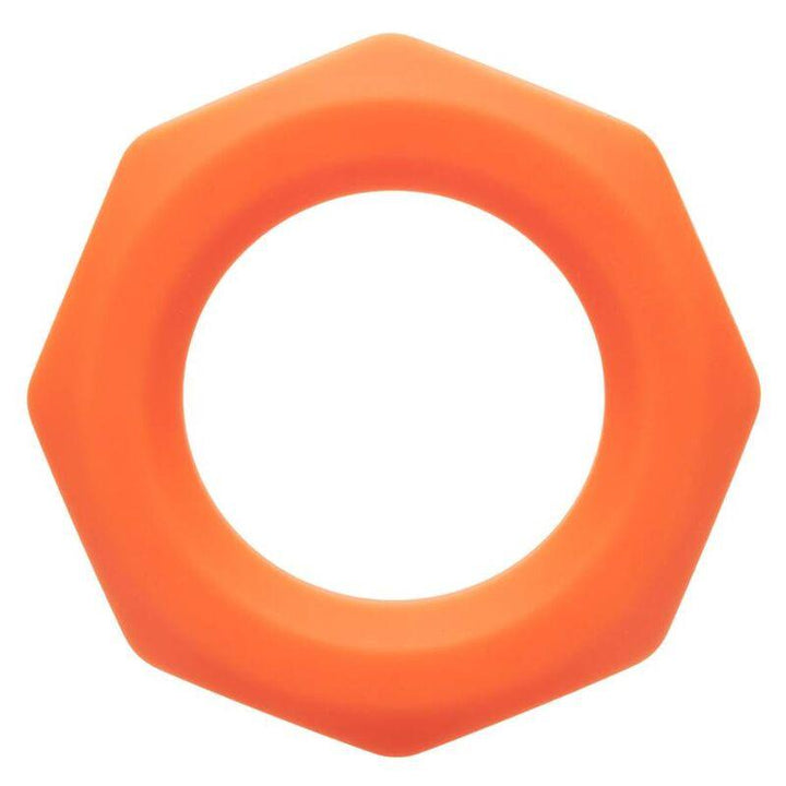 CALEXOTICS - ALPHA SEXAGON RING ORANGE - INTIM SPACE Online Sexshop