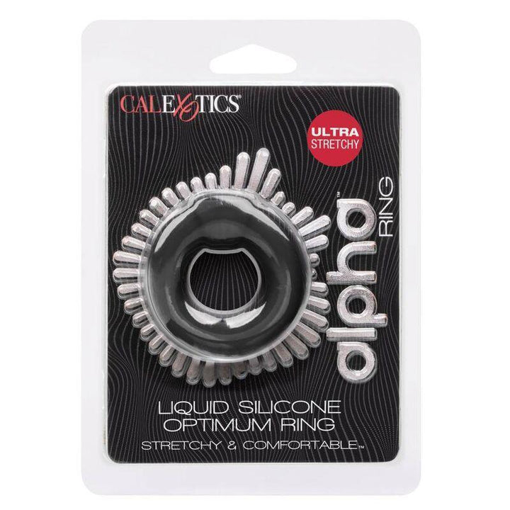 CALEXOTICS - ALPHA OPTIMUM RING SCHWARZ - INTIM SPACE Online Sexshop