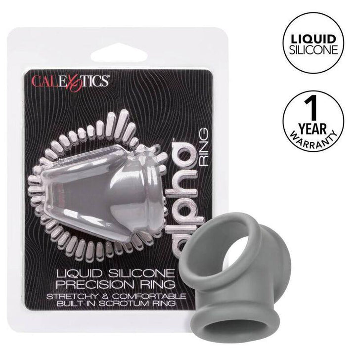 CALEXOTICS - ALPHA PRECISION RING GRAU - INTIM SPACE Online Sexshop