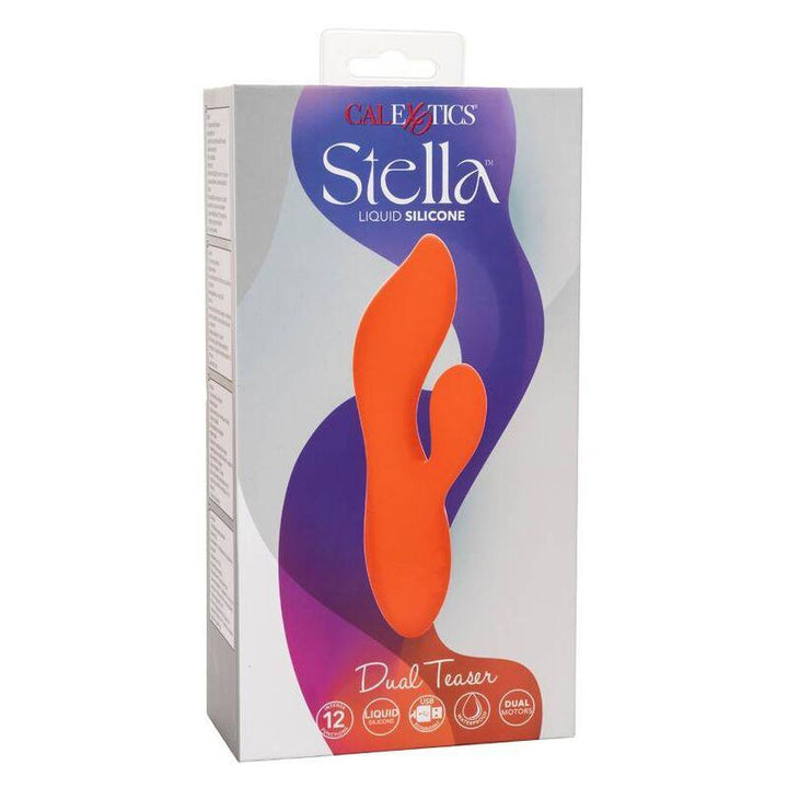 CALEXOTICS - STELLA DUAL TEASER ORANGE - INTIM SPACE Online Sexshop