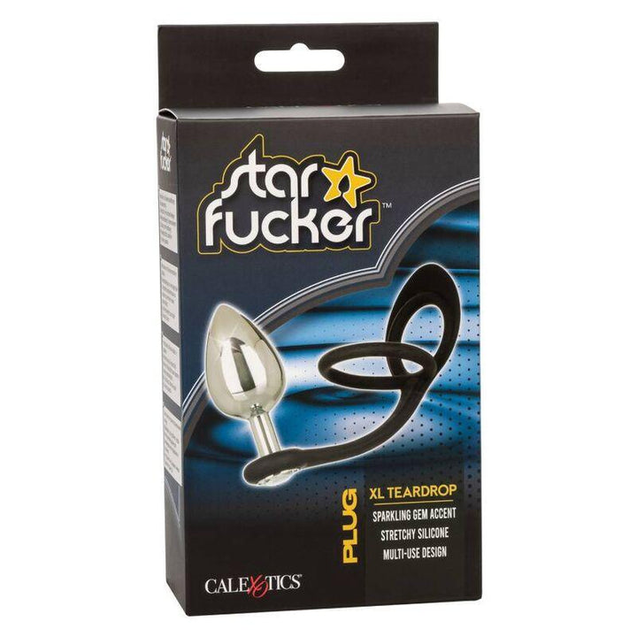 CALEXOTICS - STAR FUCKER XL TEARDROP PLUG - INTIM SPACE Online Sexshop