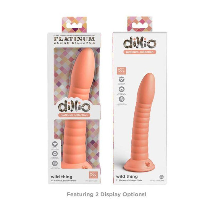 DILLIO - WILD THING 17,78 CM ORANGE - INTIM SPACE Online Sexshop