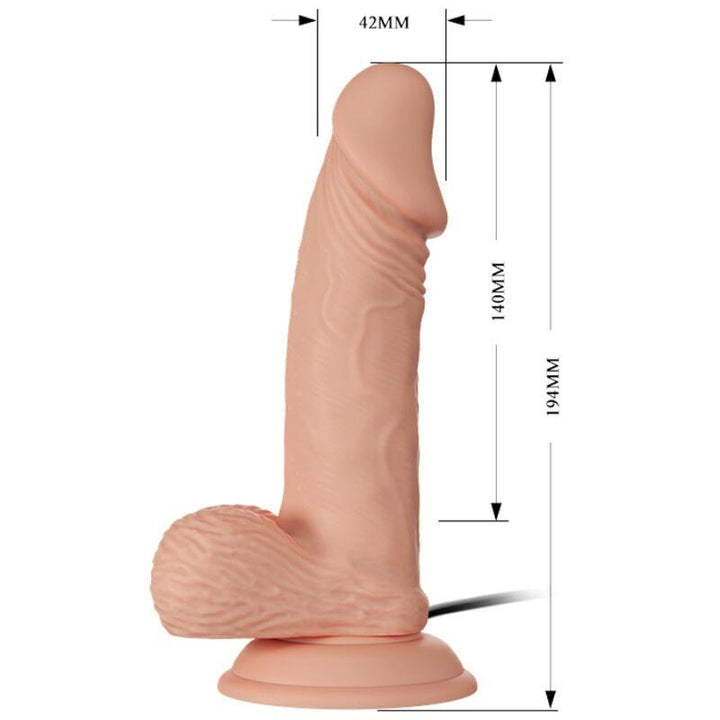 BAILE - SCHÖNE BEGEGNUNG ZEBULON VIBRATION 19.4 CM NATÜRLICH - INTIM SPACE Online Sexshop