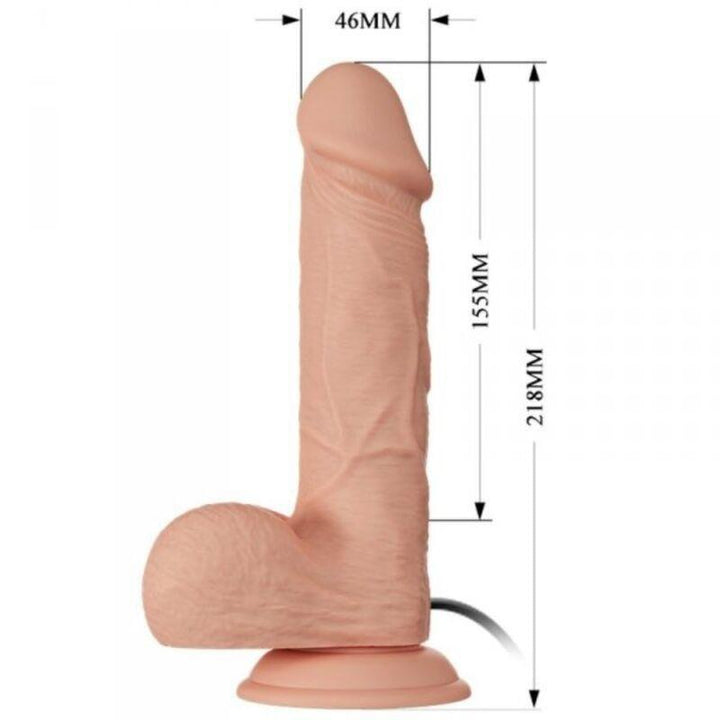 BAILE - SCHÖNE BEGEGNUNG BAHAMUT VIBRATION 21.8 CM NATÜRLICH - INTIM SPACE Online Sexshop