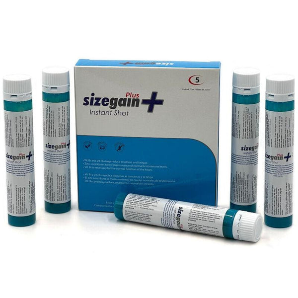 500 COSMETICS - SIZEGAIN PLUS INSTANT SHOT MALE ENERGIZER - UNITS - INTIM SPACE Online Sexshop