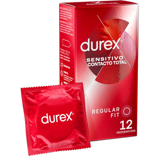 DUREX - EMPFINDLICHER KONTAKT INSGESAMT 12 EINHEITEN - INTIM SPACE Online Sexshop