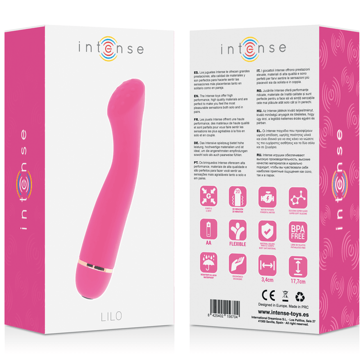 INTENSE - LILO 20 GESCHWINDIGKEITEN SILIKON ROSA - INTIM SPACE Online Sexshop