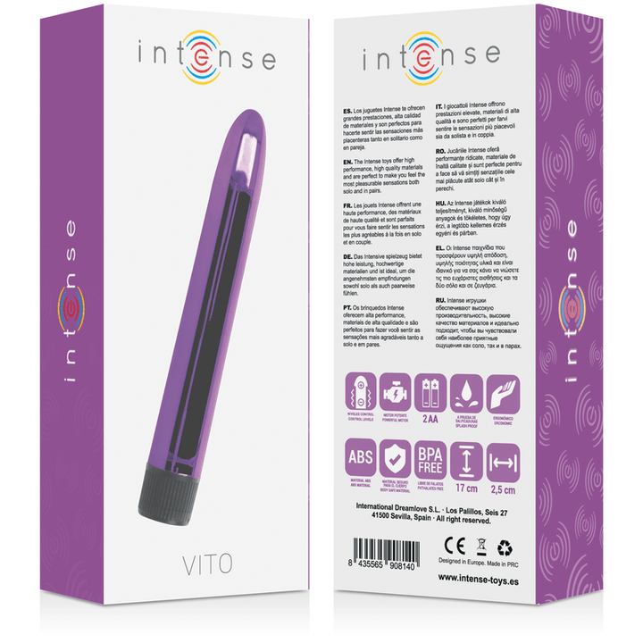 INTENSE - VITO LILA VIBRATOR - INTIM SPACE Online Sexshop