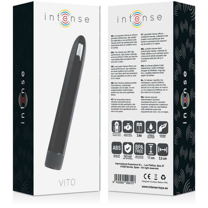 INTENSE - VITO SCHWARZ VIBRATOR - INTIM SPACE Online Sexshop