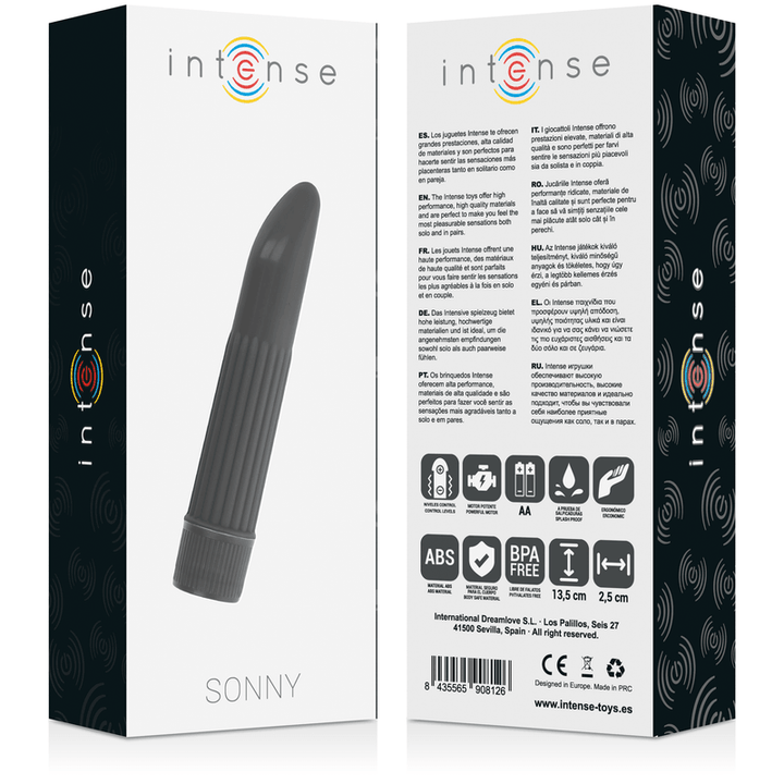 INTENSE - VIBRATOR SONNY BLACK - INTIM SPACE Online Sexshop