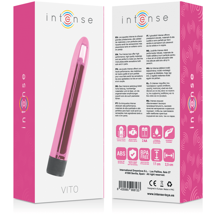 INTENSE - VITO VIBRATOR ROSA - INTIM SPACE Online Sexshop