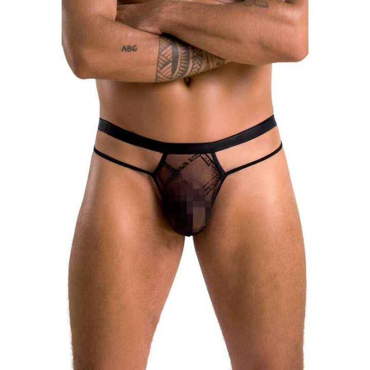 PASSION - 029 COLLIN THONG SCHWARZ S/M - INTIM SPACE Online Sexshop