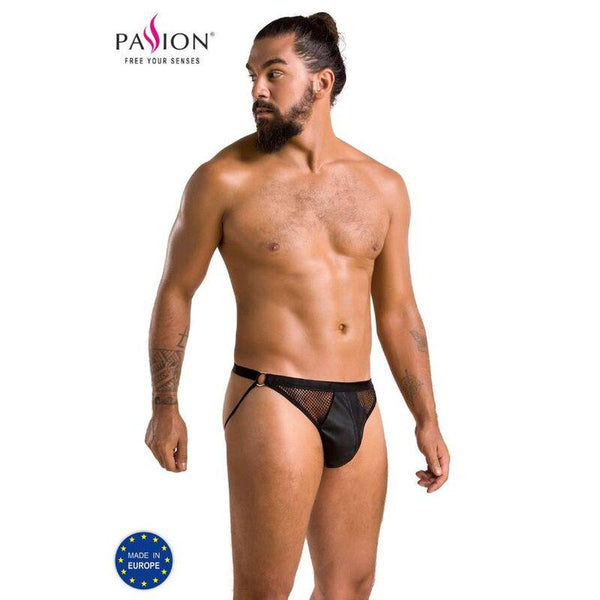 PASSION - 034 SLIP OPEN LUKE SCHWARZ L/XL - INTIM SPACE Online Sexshop