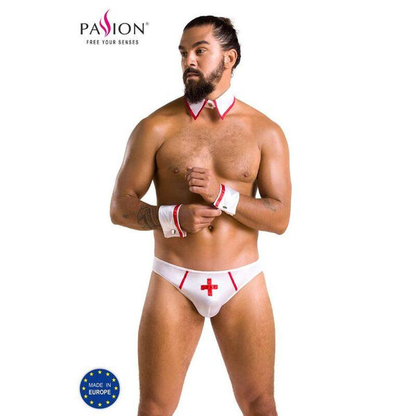 PASSION - 037 SLIP GREGORY WHITE S/M - INTIM SPACE Online Sexshop