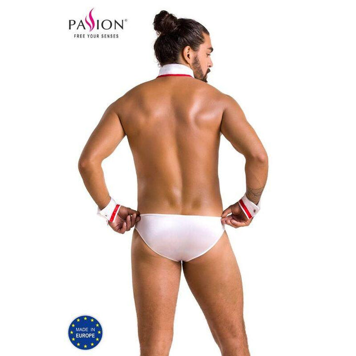 PASSION - 037 SLIP GREGORY WHITE L/XL - INTIM SPACE Online Sexshop