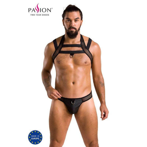 PASSION - 043 SET JACOB SCHWARZ L/XL - INTIM SPACE Online Sexshop