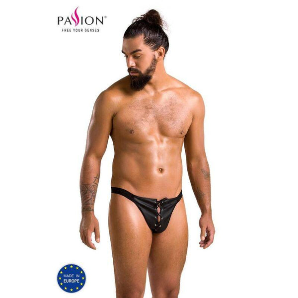 PASSION - 044 SLIP OPEN BEN SCHWARZ L/XL - INTIM SPACE Online Sexshop