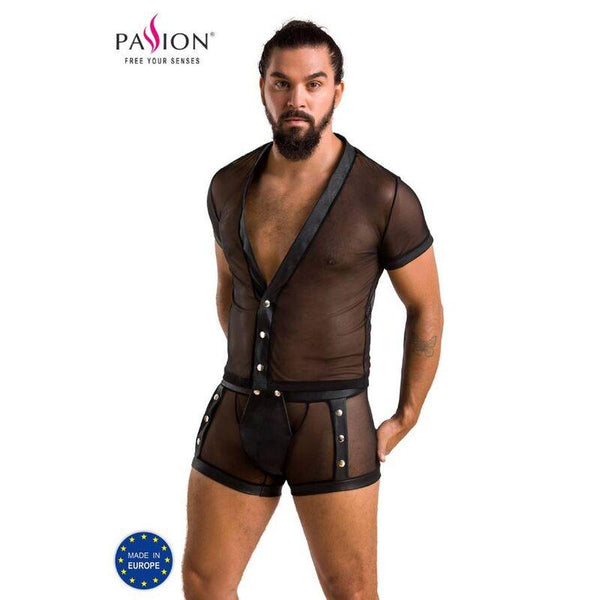 PASSION - 052 SET MICHAEL SCHWARZ L/XL - INTIM SPACE Online Sexshop