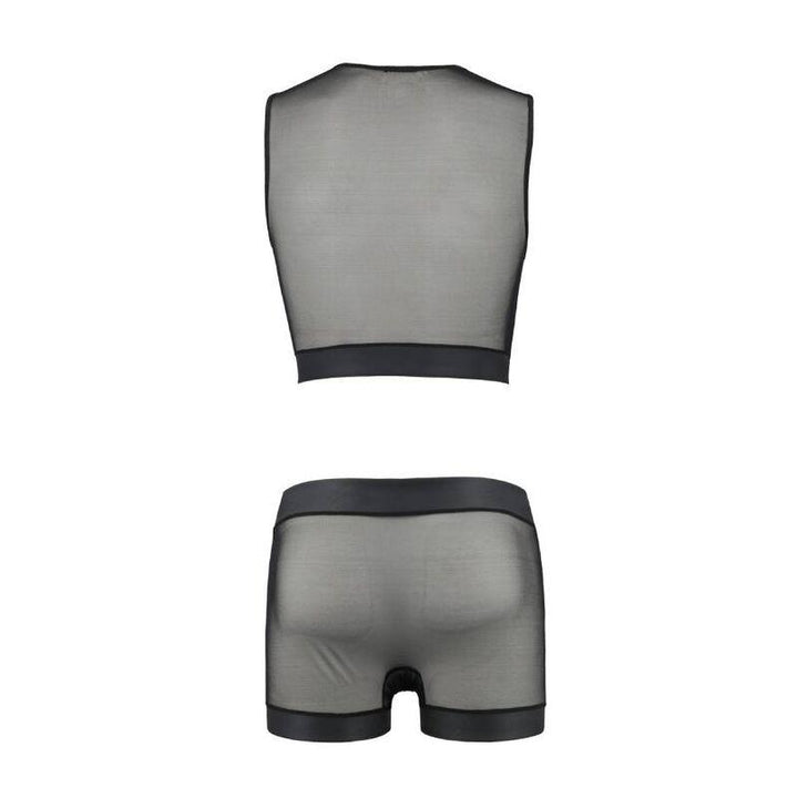 PASSION - 053 SET WILLIAM SCHWARZ L/XL - INTIM SPACE Online Sexshop