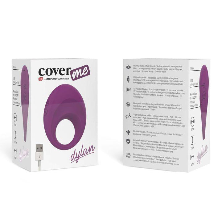 COVERME - WIEDERAUFLADBARER RING VON DYLAN, KOMPATIBEL MIT DER DRAHTLOSEN WATCHME-TECHNOLOGIE - INTIM SPACE Online Sexshop